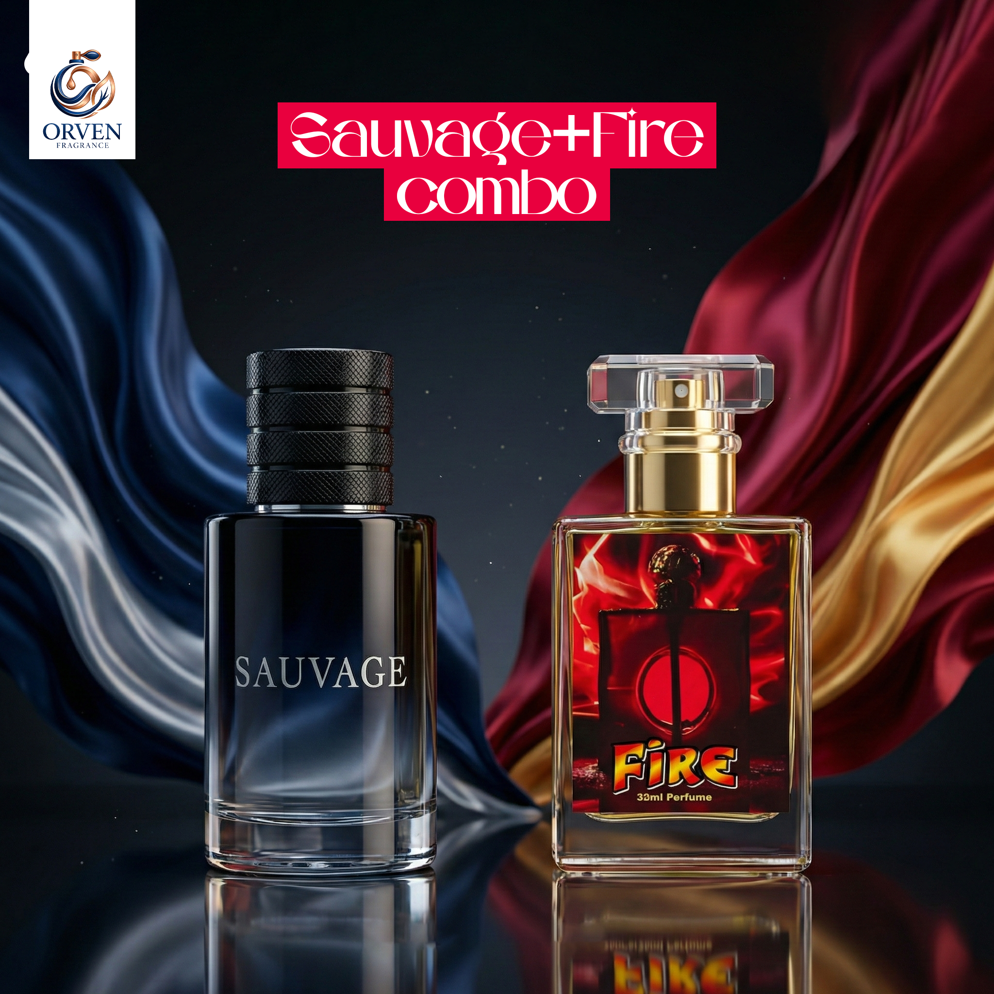 Dior Sauvage + Hawas Fire